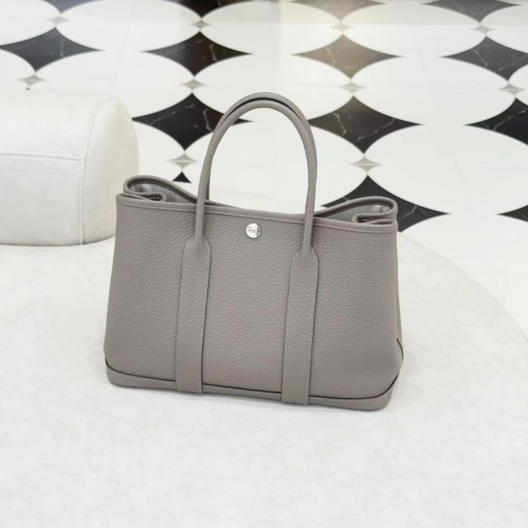 99新 Hermes/爱马仕 gardenparty30银河灰银扣negonda/98631842