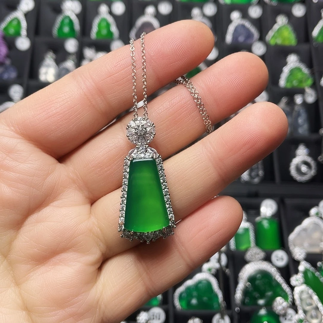 玛瑙/玉髓合金颈饰