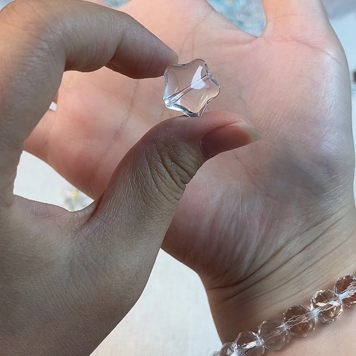 无非金属手串白水星星单颗