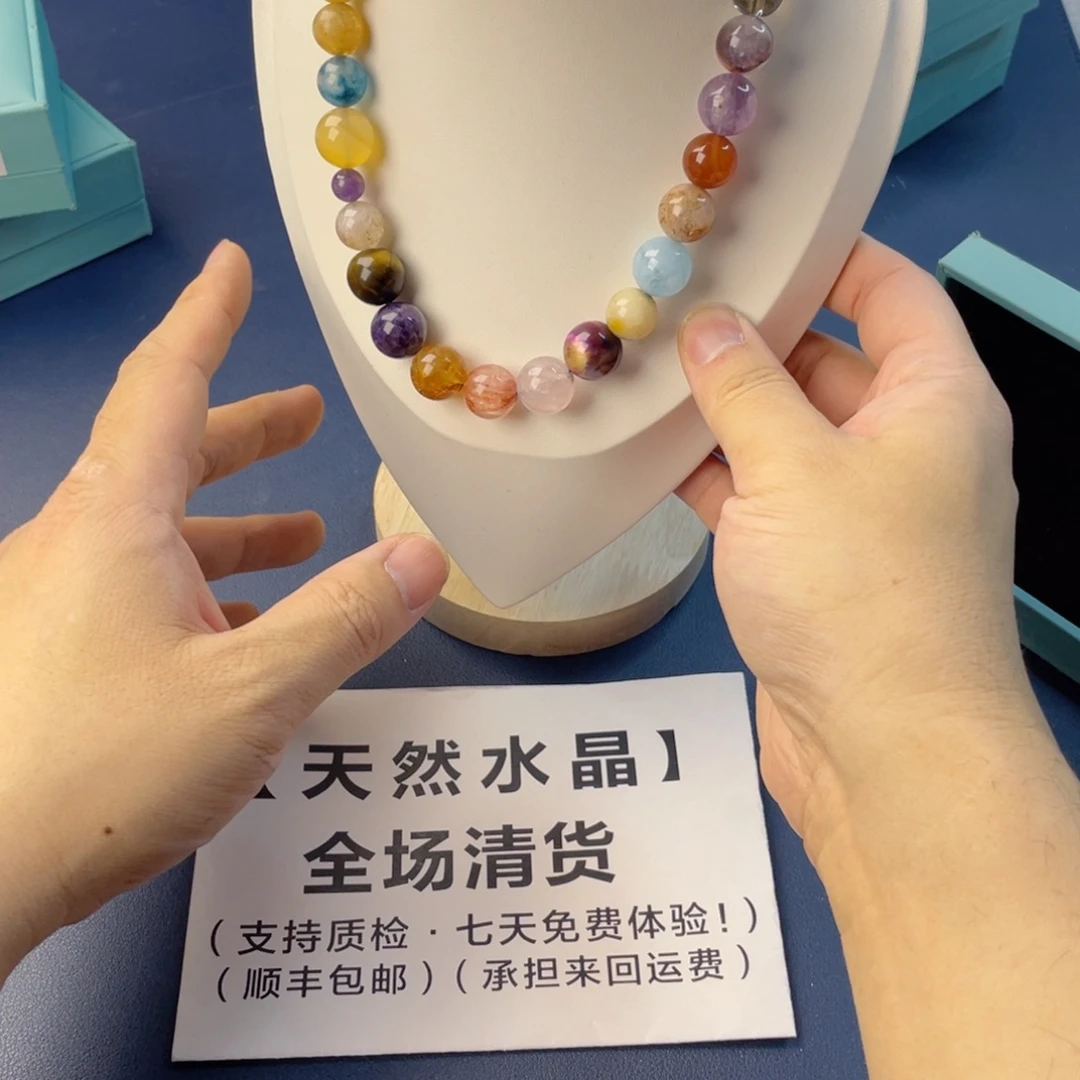 银S925镶嵌水晶手链
