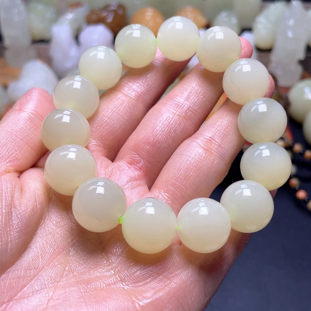 石材方解石手把件