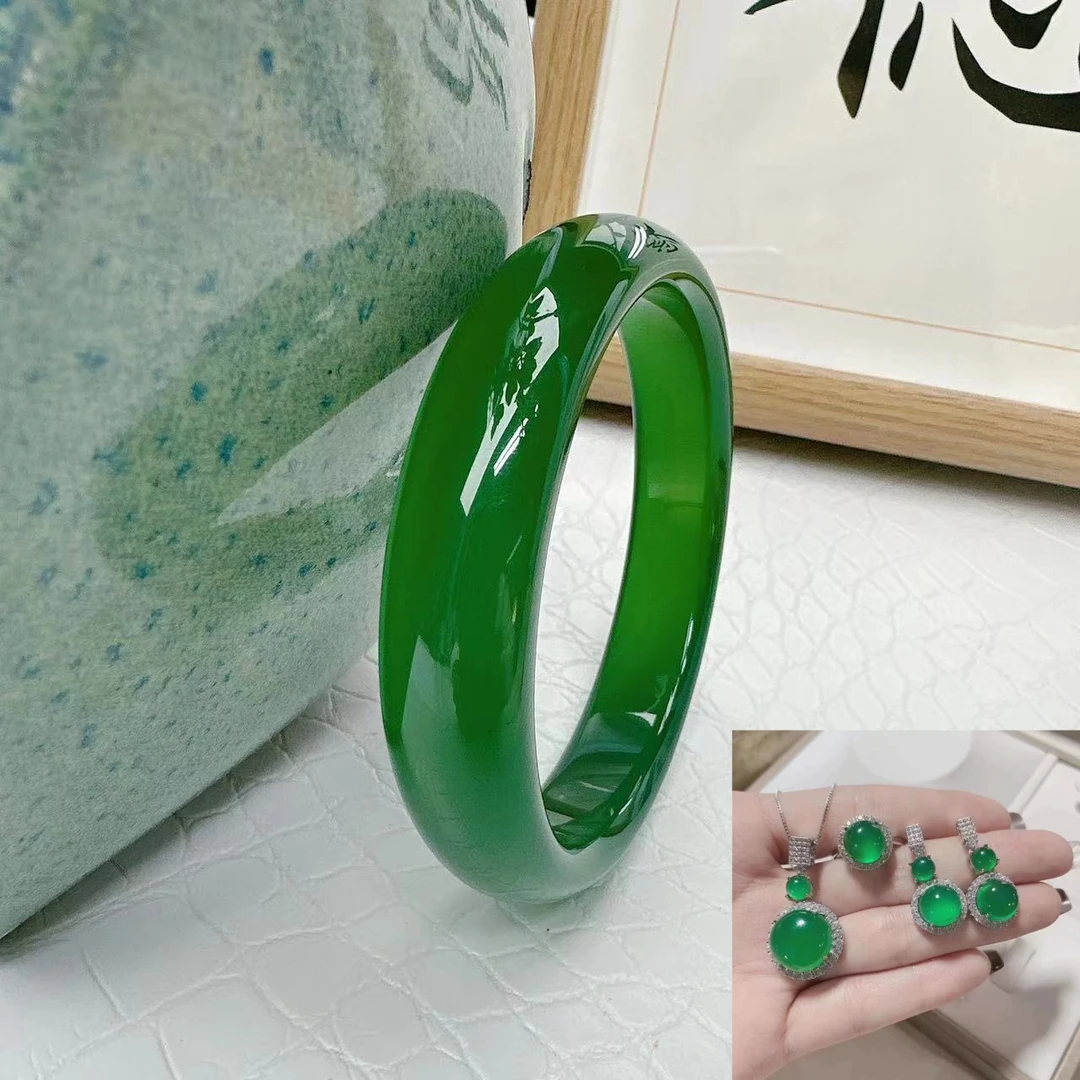 【翠玉阁专属】高端玉石手镯项链戒指耳饰【证书+礼盒】玛瑙JZ225420