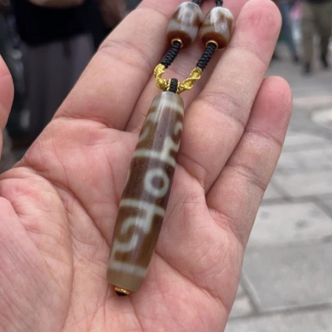 玛瑙/玉髓（覆膜）颈饰未镶嵌