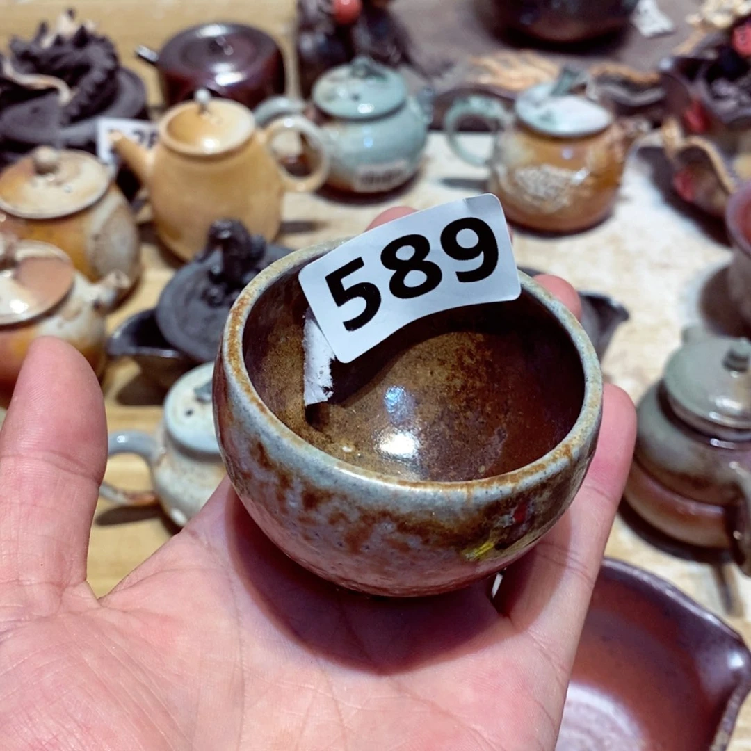 阿*柴烧陶瓷杯子茶具