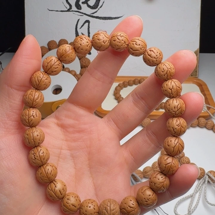 手串桃核10➕脐中脐手持