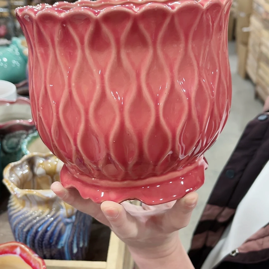 【闪购商品】陶瓷陶瓷多肉植物花盆