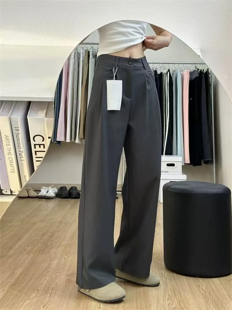 8339#时尚气质显瘦休闲西装裤