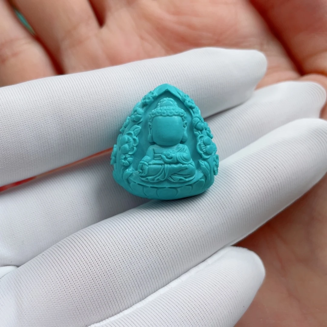 绿松石未镶嵌珠宝奇石