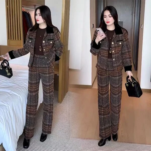 【有运费险】秋冬季新款休闲时尚穿搭洋气显瘦不挑人长袖套装