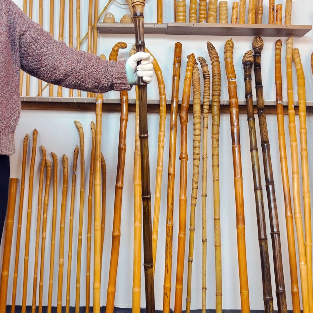 1357紫竹杖登山杖手持拐棍