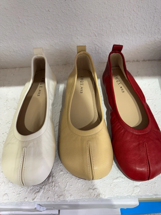 低跟千金风中口薄款防水透气单鞋豆豆鞋舒适时尚鞋子