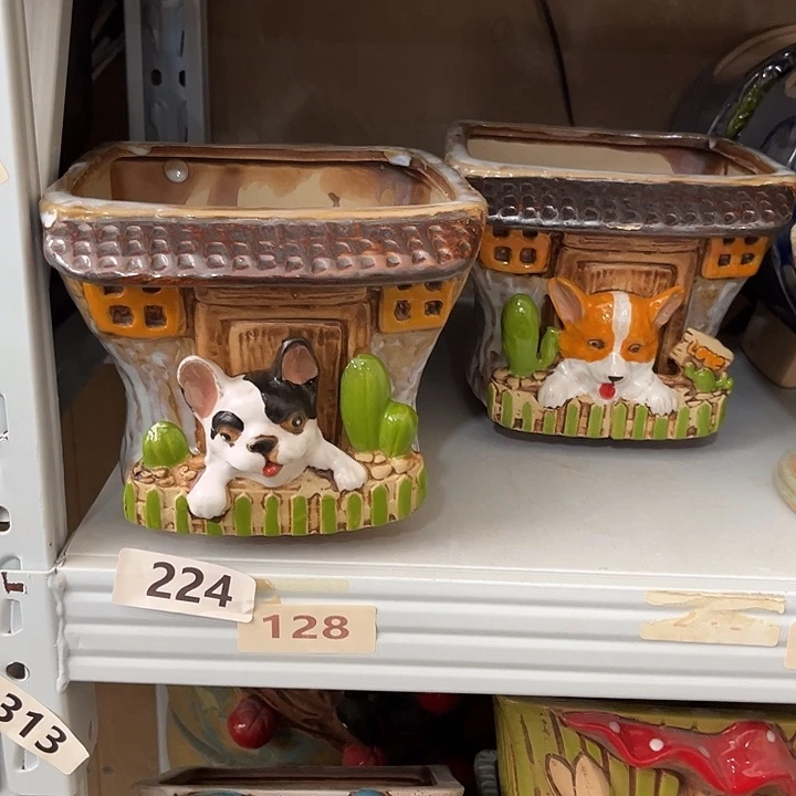 粗陶材质多肉花盆