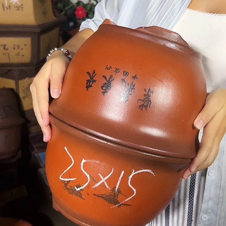 25+25紫气东来花盆