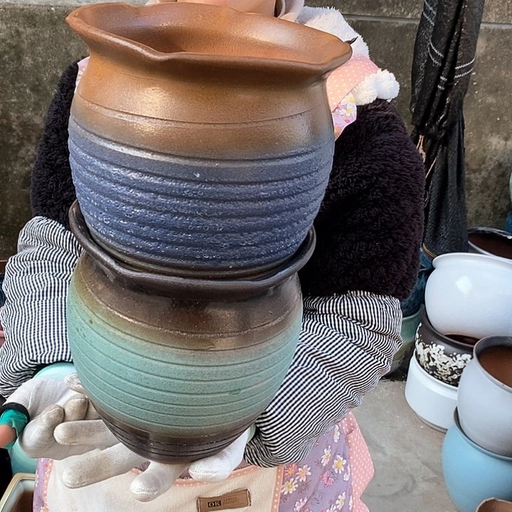 紫砂花盆正品口18高20
