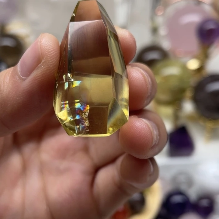 水晶珠宝半成品未镶嵌