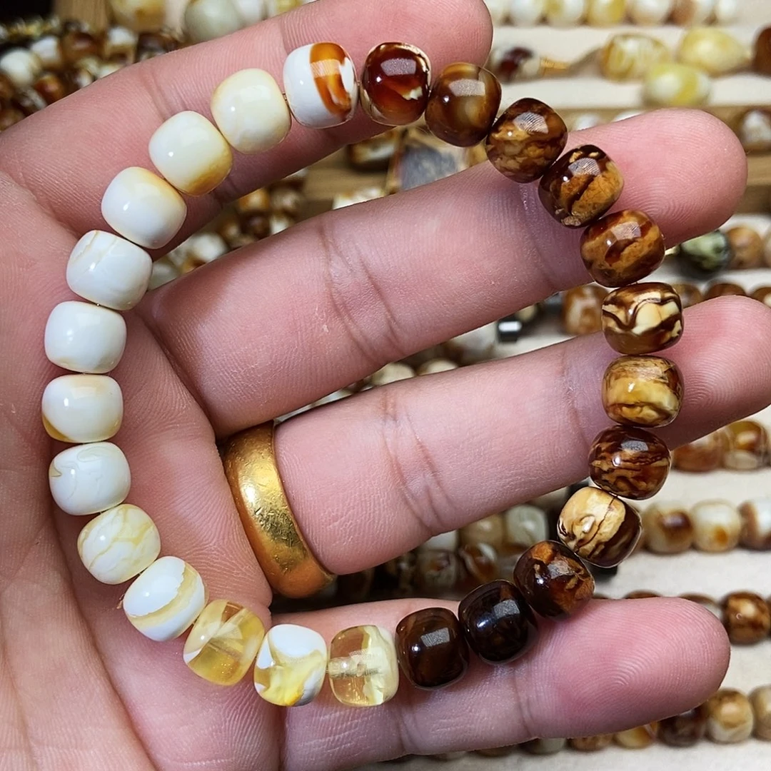 琥珀未镶嵌珠宝奇石9.0mm