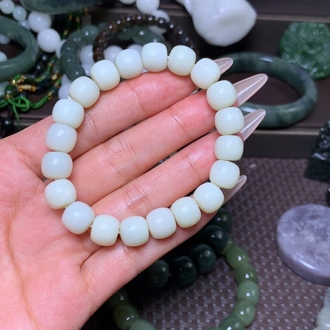 【闪购商品】手串未镶嵌和田玉卡10