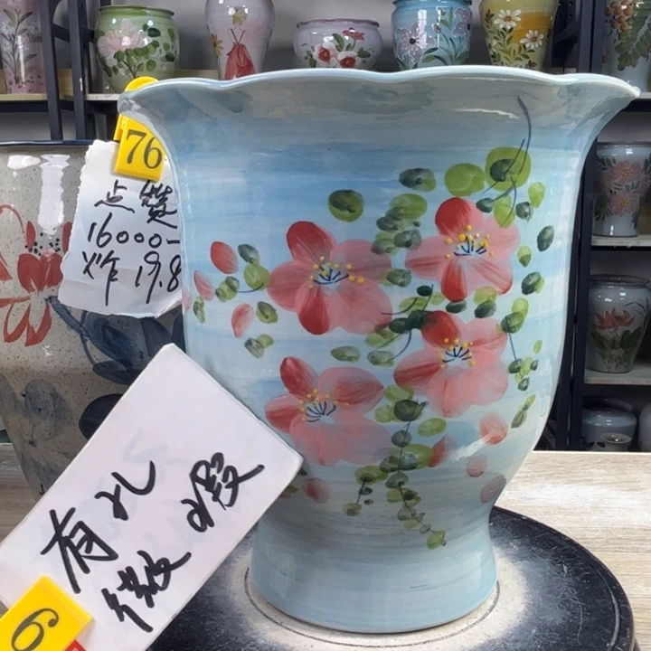 罐1tc景德镇陶瓷花盆