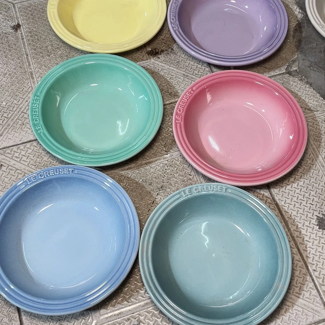 瓷片微瑕陶瓷餐具家用 六个