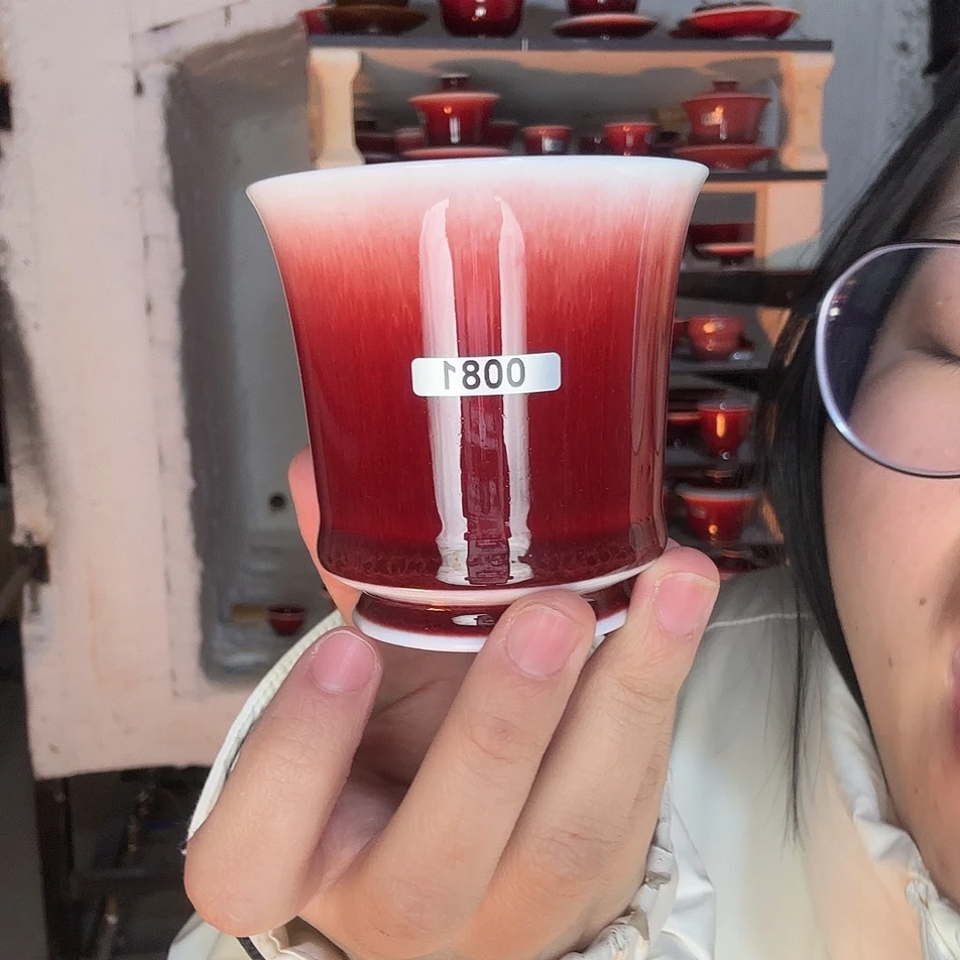 瓷片景德镇郎红陶瓷