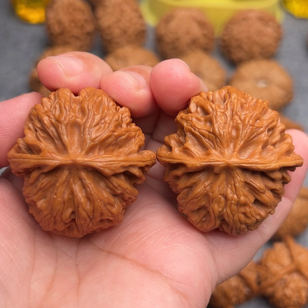 文玩核桃把件大**742精品苹果园