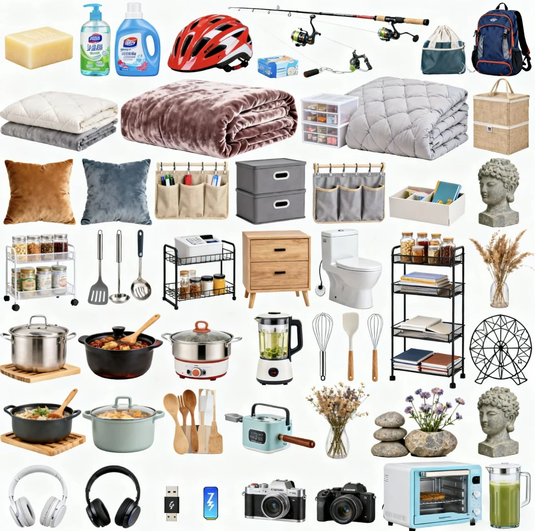 百货直播间(非置物架下单备注编码接受微瑕）