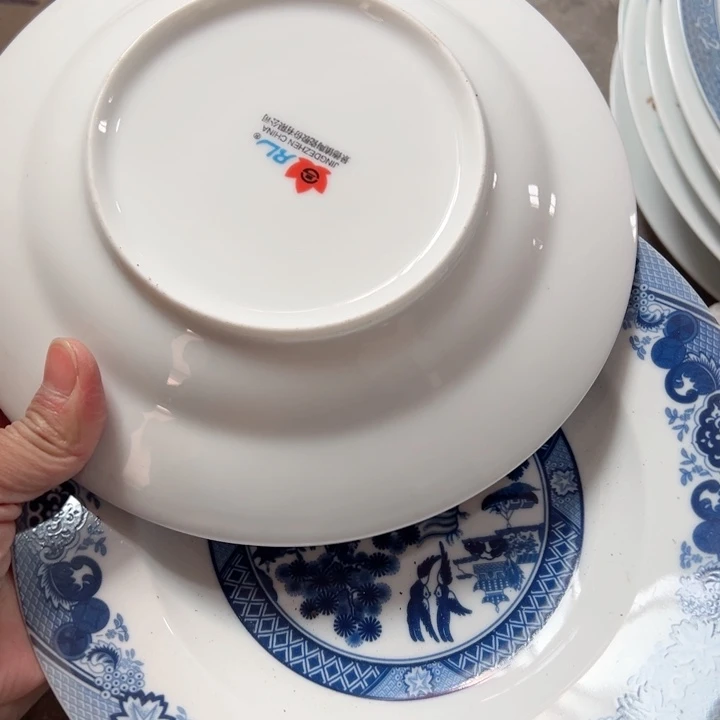 杯八寸深盘两个古典园林