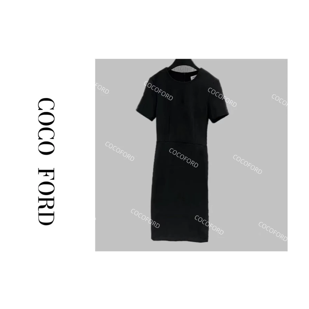 G25007A 现时福利 春夏季休闲简约风修身长裙修身连衣裙