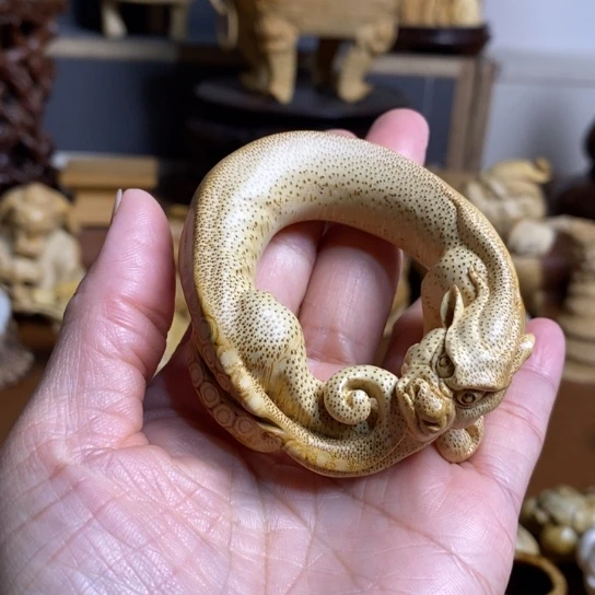 因***果竹手工制作摆件手把新品漏价