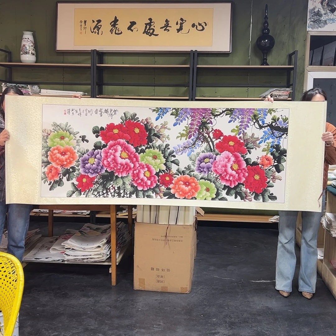国画713 花鸟在此处飞翔了数千