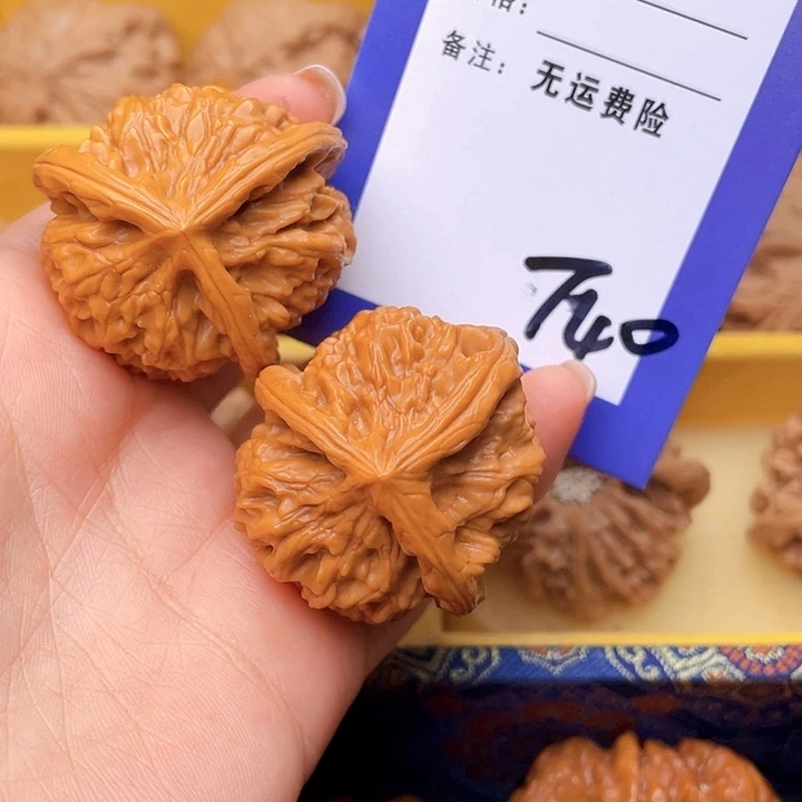 把件文玩核桃年**梦文玩核桃三棱40