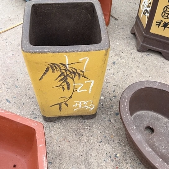 紫砂花盆透气花盆