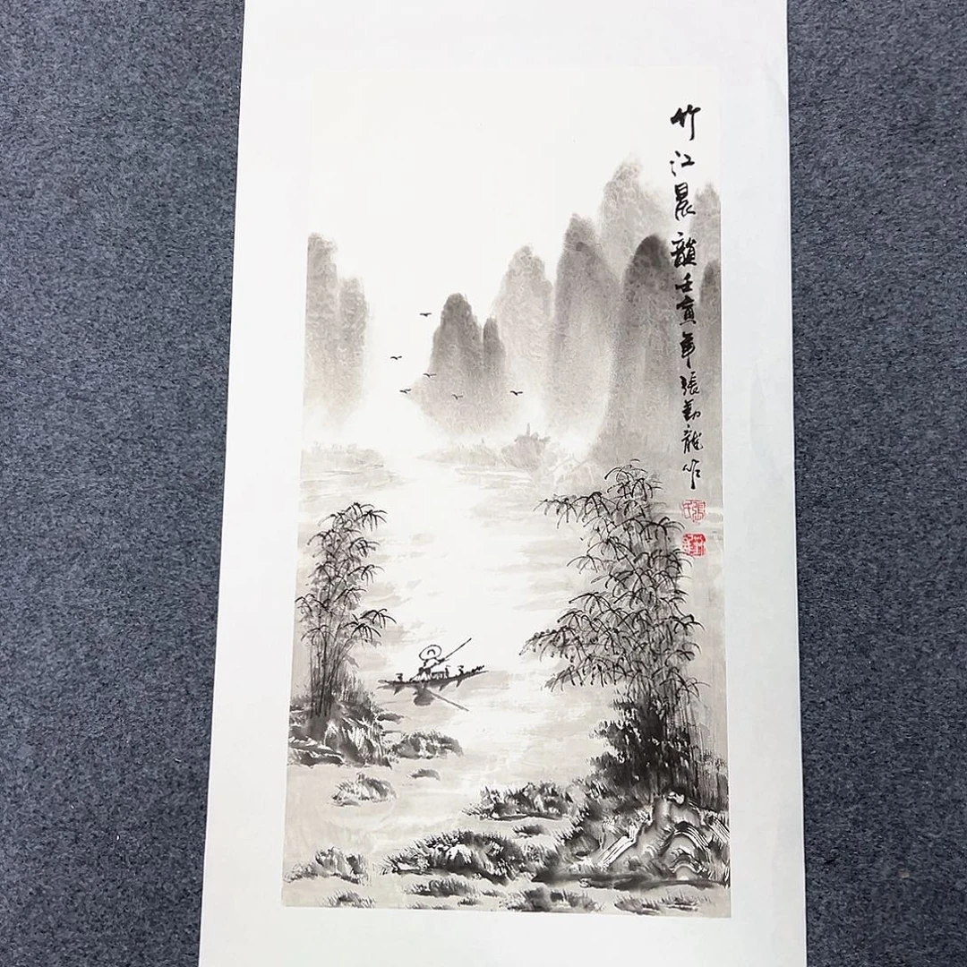 国画宣纸国画纯手绘作品