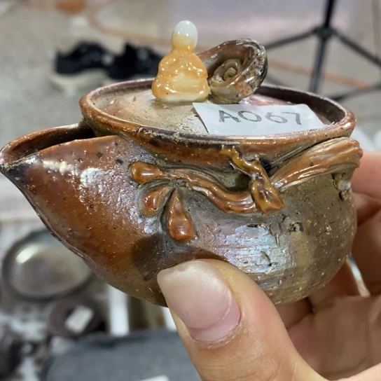 柴烧裸烧纯手工制作