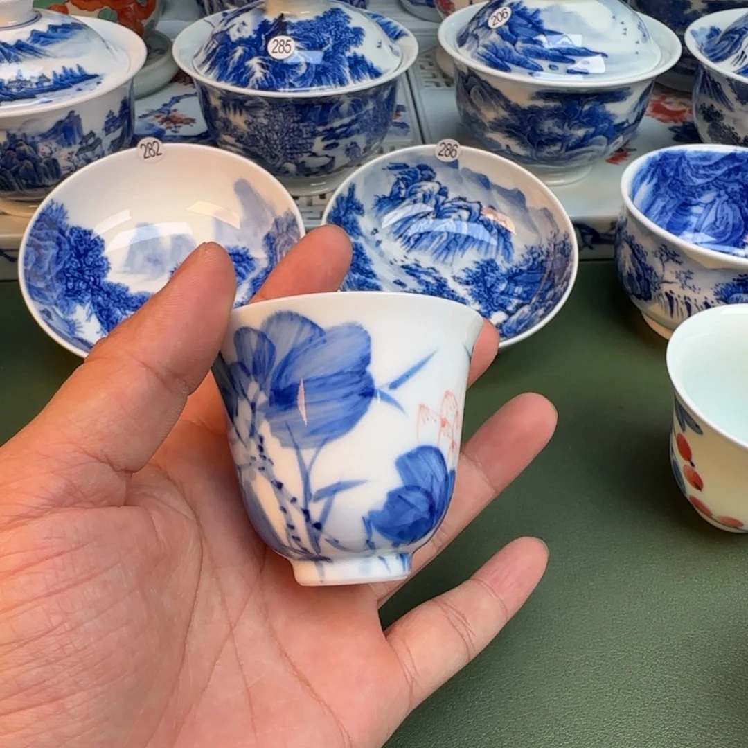陶纯手工纯手绘茶具222