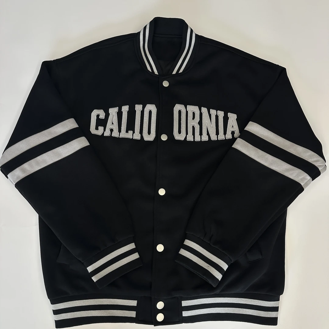 美式复古男童中大童撞色棒球服春秋外套潮牌韩版ins宽松休闲夹克