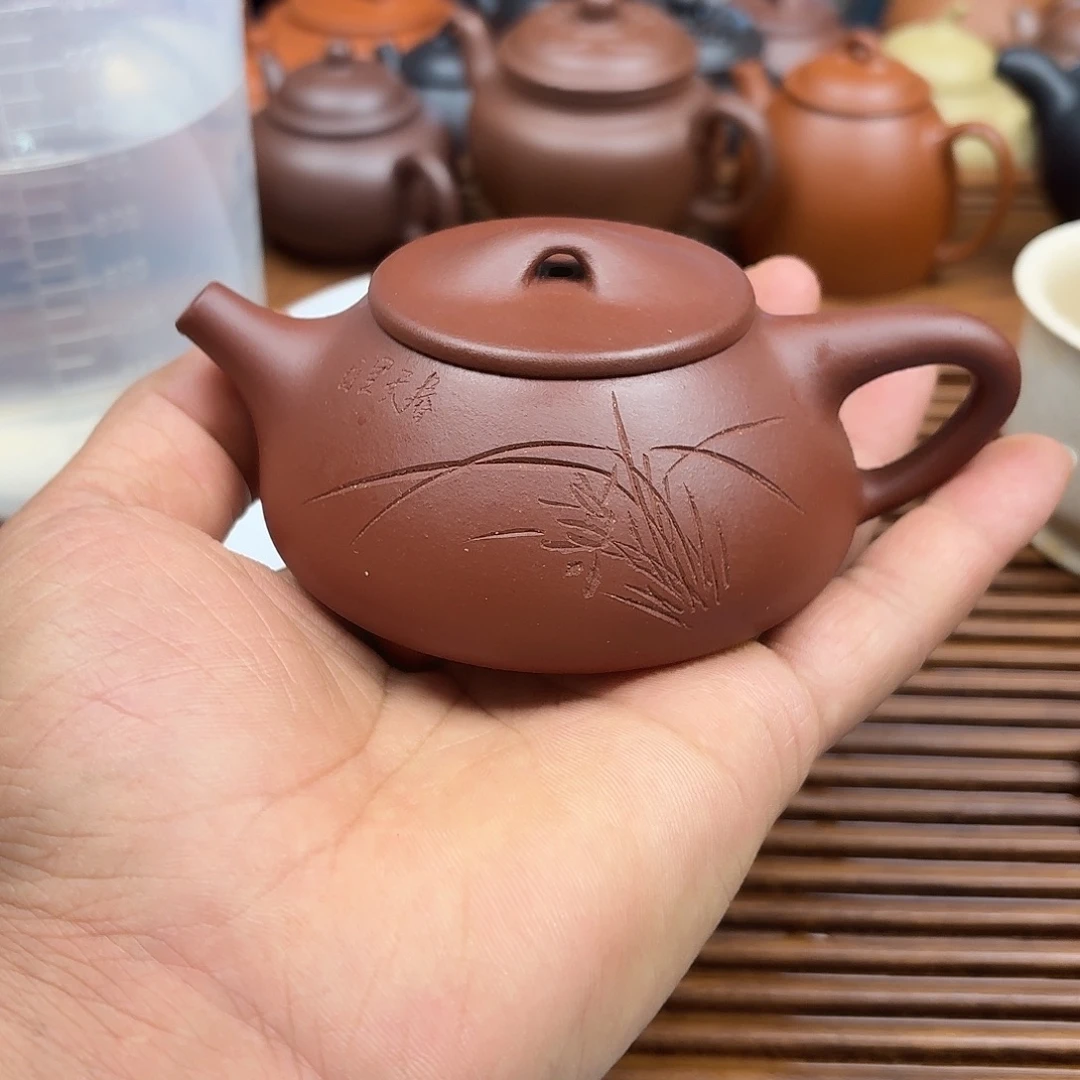 紫砂茶壶半手工制作