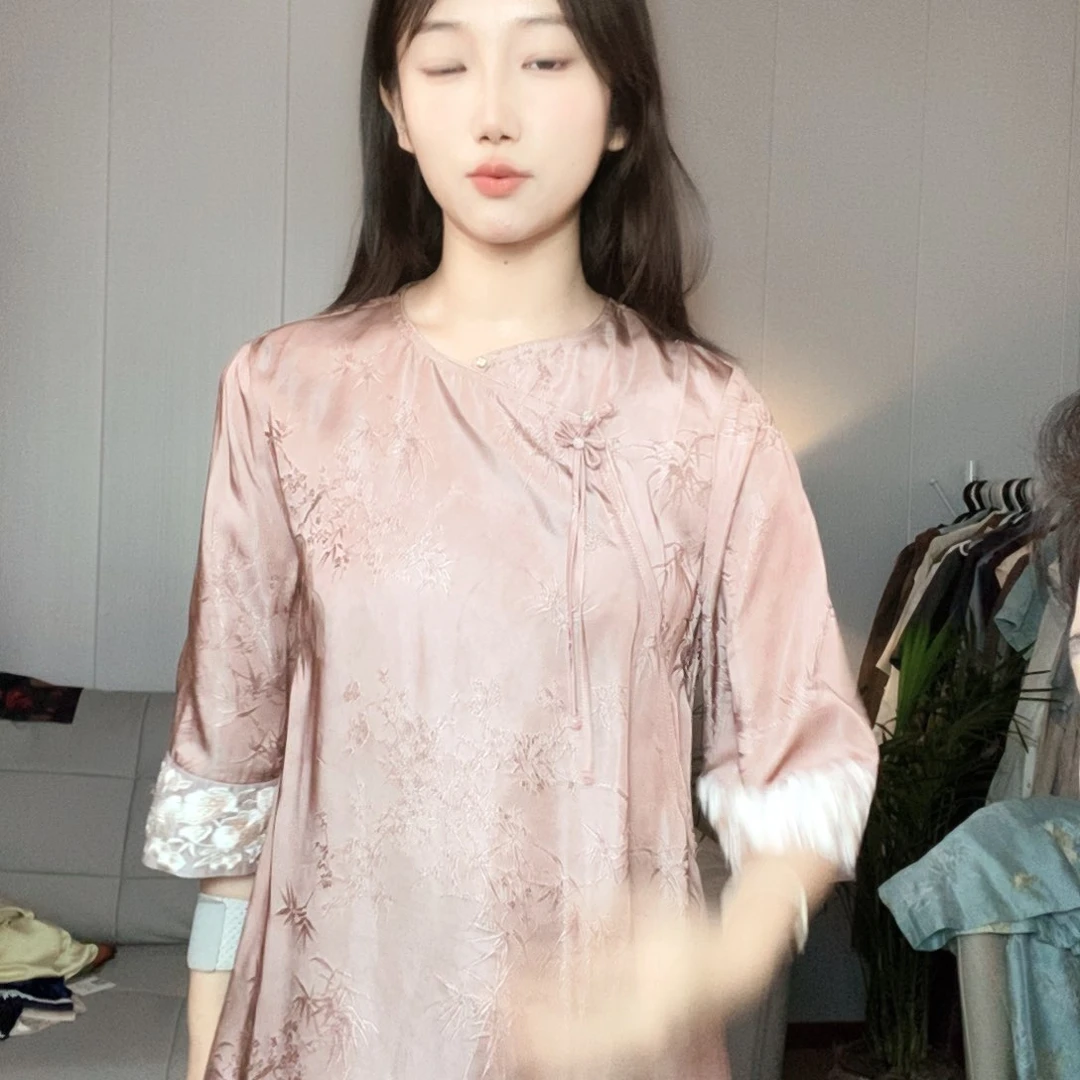 香云纱太太服备注尺码