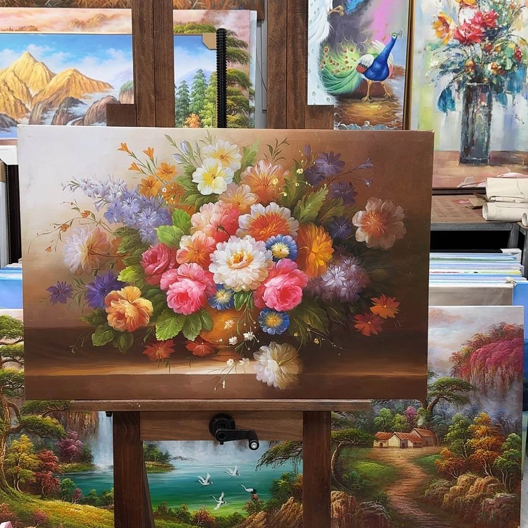 油画6090油画作品展作品展作品