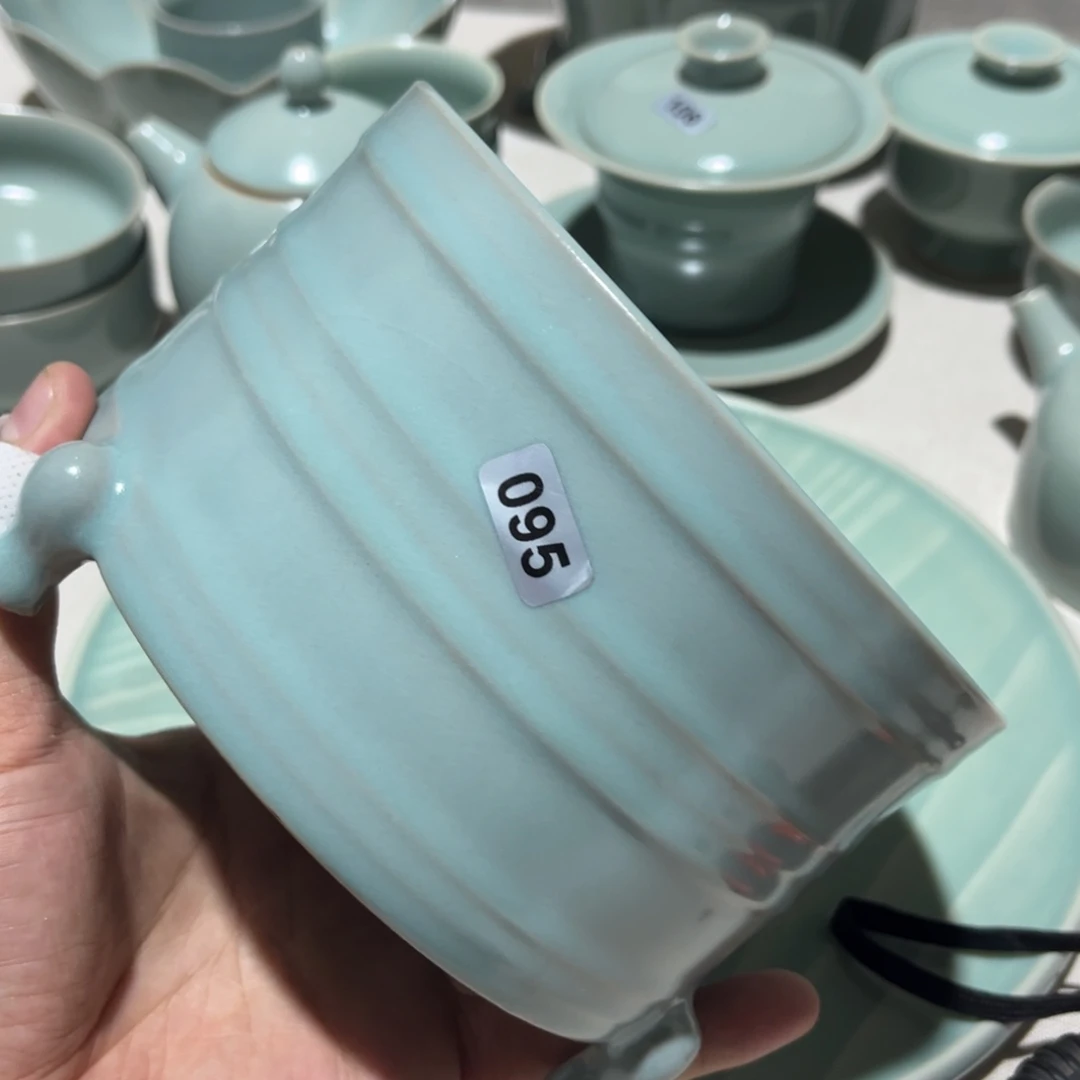 【闪购商品】微瑕炫纹仿古天青