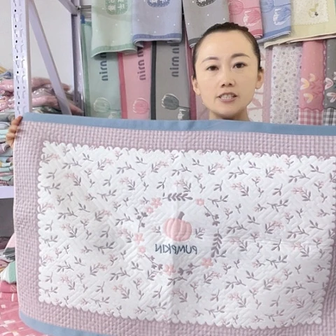 棉特价促销蓝色南瓜