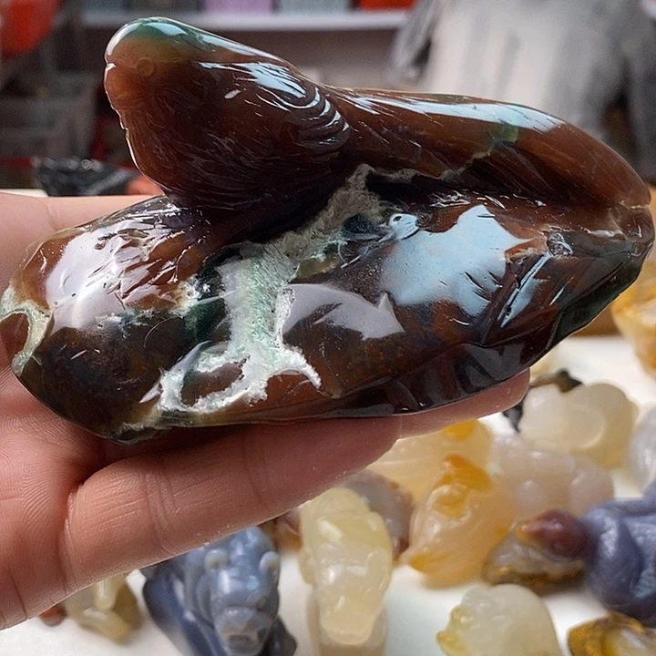 玛瑙/玉髓未镶嵌颈饰