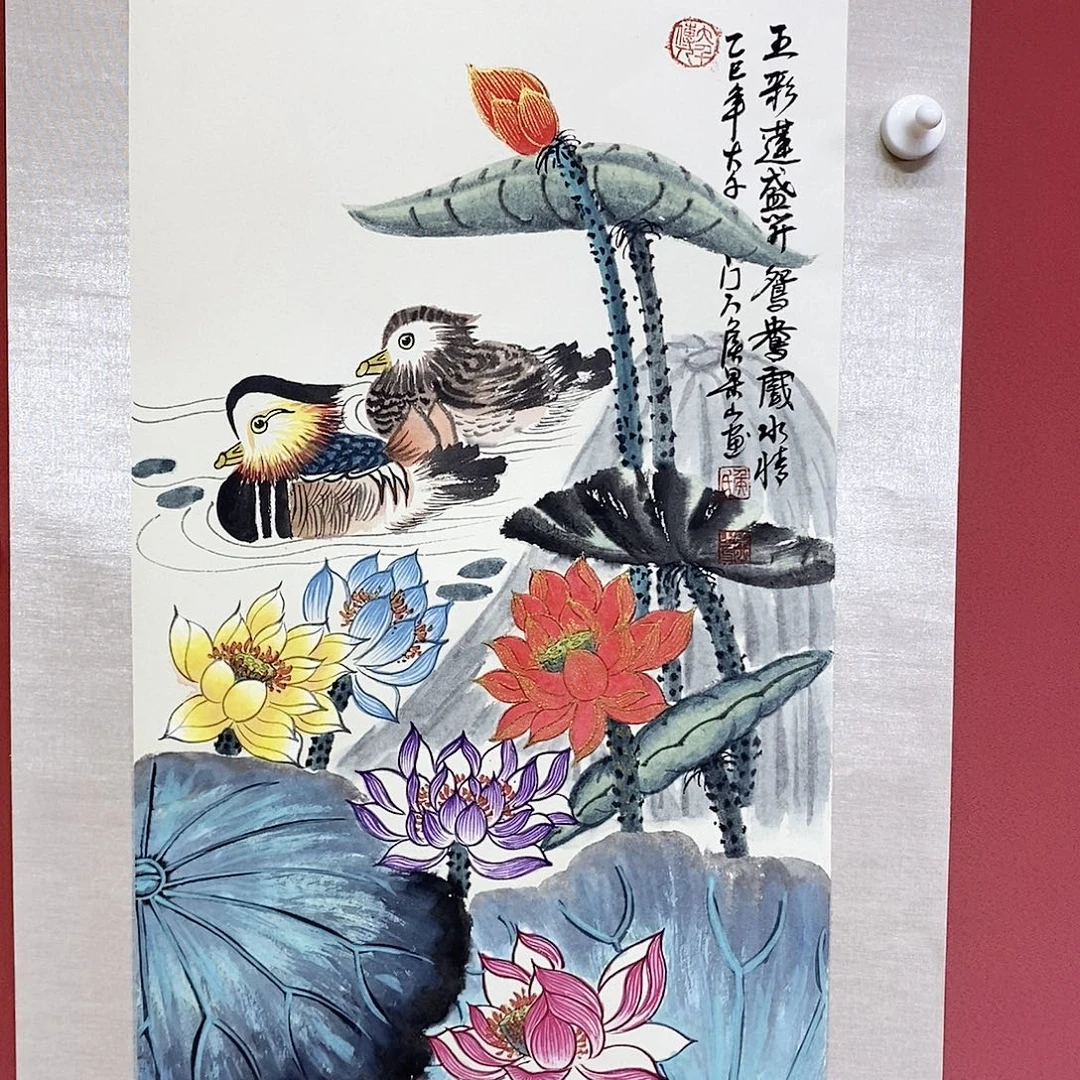 国画大风堂嫡传-侯果山老师作品路