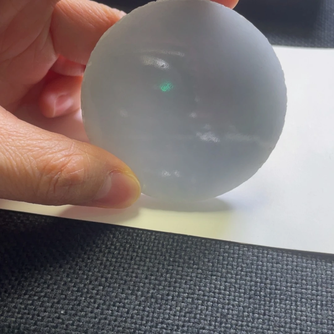 【闪购商品】翡翠颈饰未镶嵌蓝底色镯心