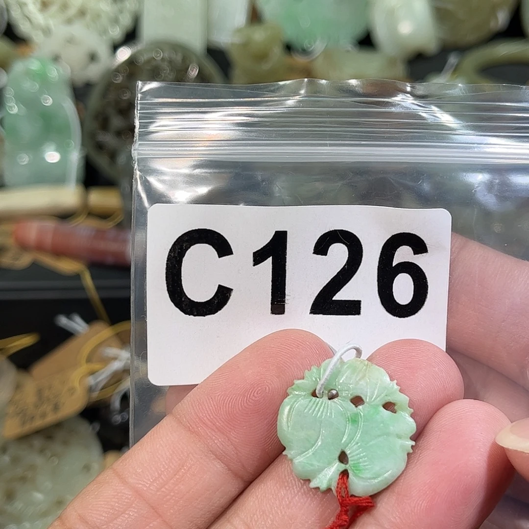 颈饰未镶嵌翡翠花片