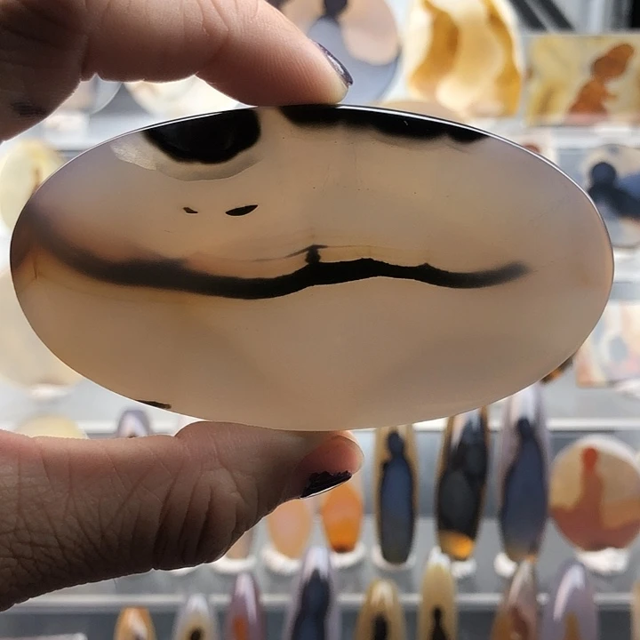 玛瑙/玉髓合金颈饰51