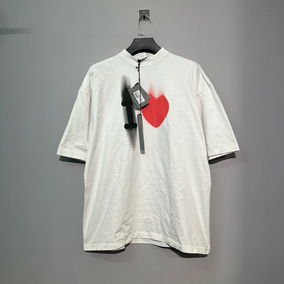 未使用 Balenciaga/巴黎世家 刺绣限定短袖价6200