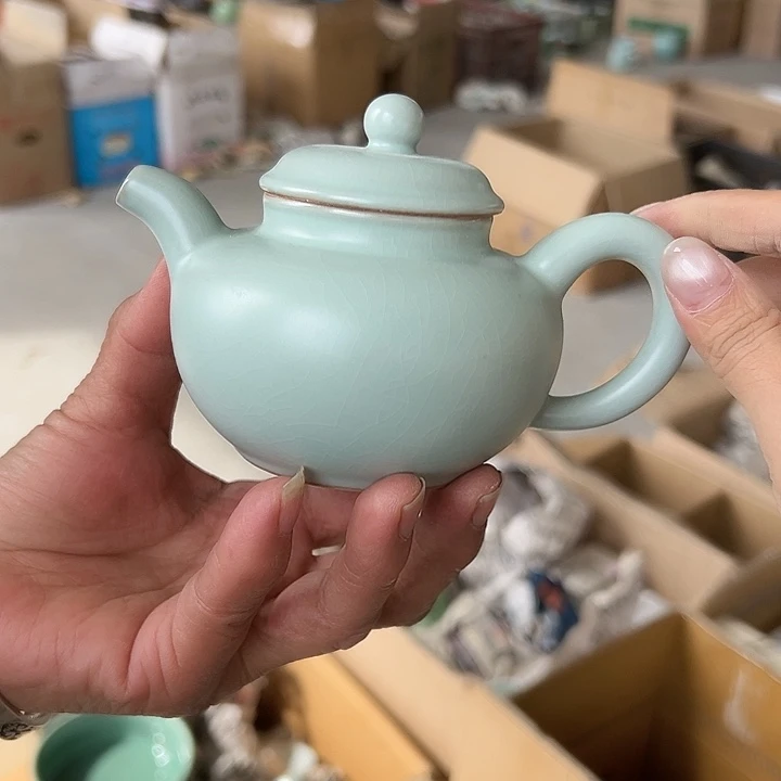 云间青瓷龙泉小米茶器