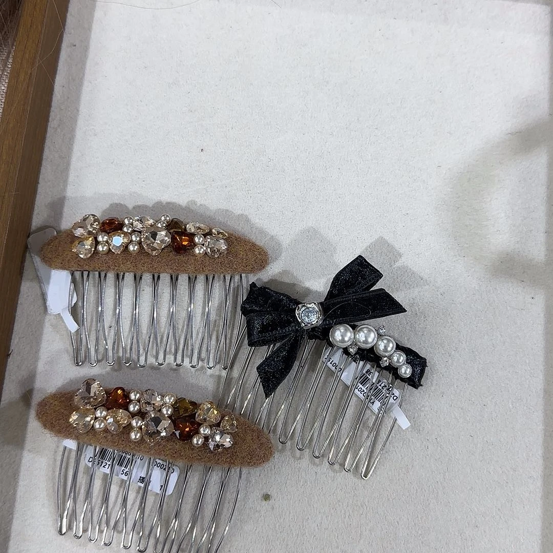 皮质铁合金夹子75