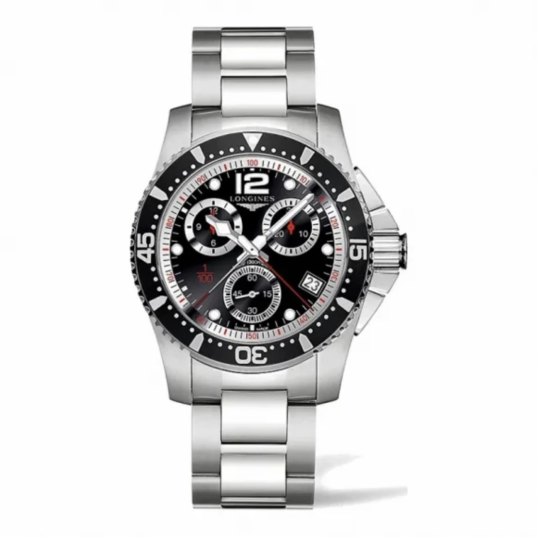 95新 Longines/浪琴 亚虎2/康卡斯743/表径41mm/男士石英腕表